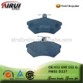 Ceramic brake pads NAO disc brake pads (OE:431 698 151 G/ FMSI: D227)